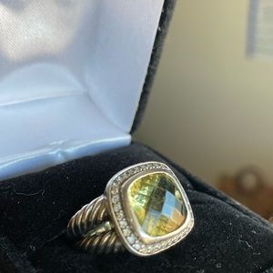 Lemon Citrine Ring